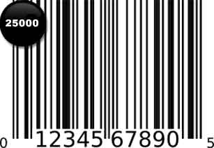 25000 UPC-A / EAN-13 Codes + Graphics